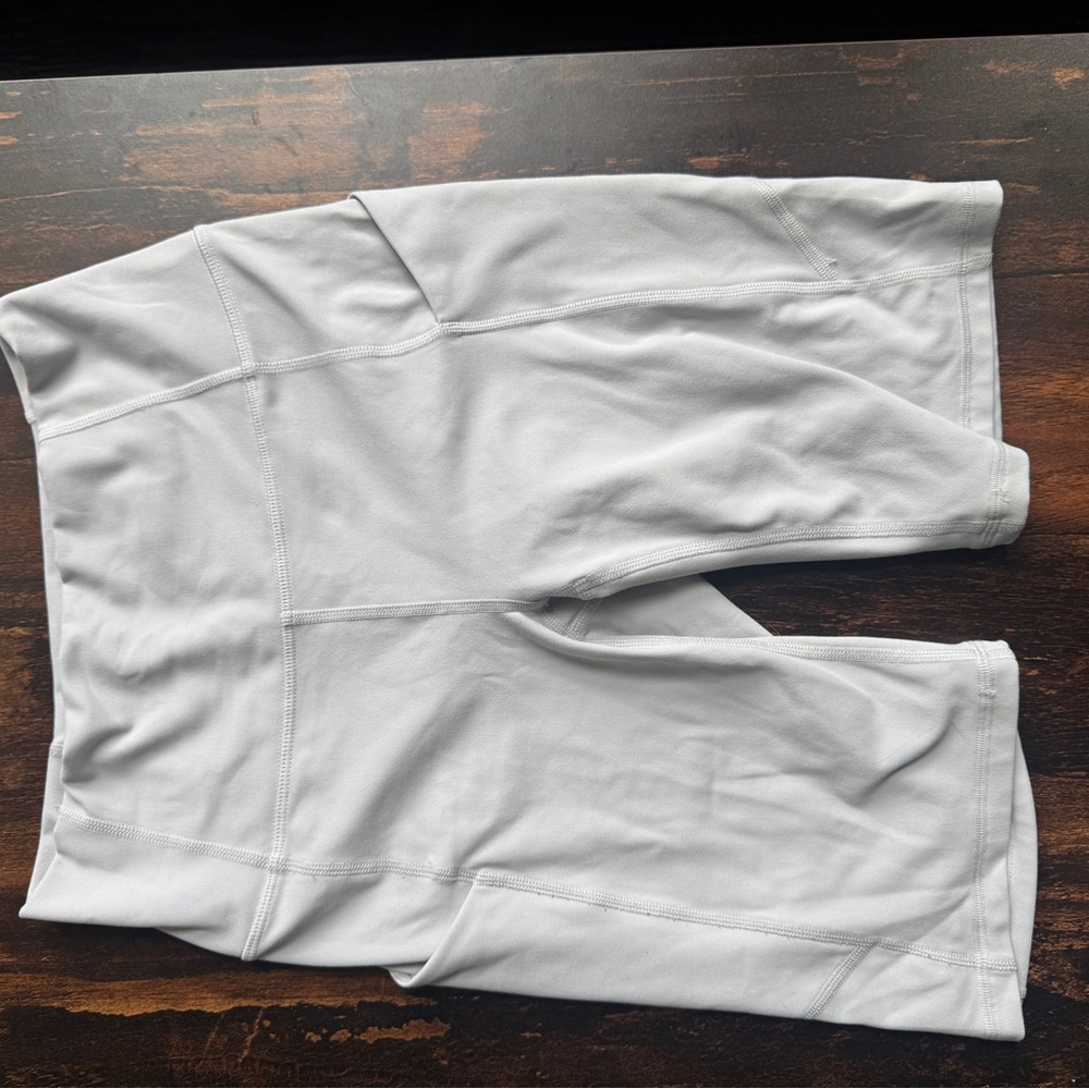 Fabletics Women's Athletic Shorts - Light Gray